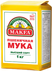 Мука МАКФА ГОСТ 1кг.*10