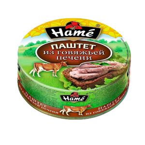 Паштет Hame "Гов.печень" ТУ 250г.*8