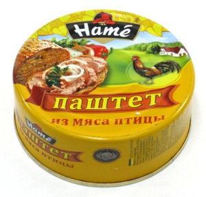 Паштет Hame "Мясо птицы" ТУ 250 г.*8