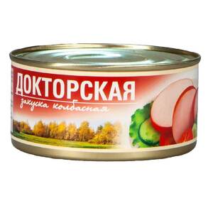 Закуска колб."Докторская" ТУ 325г.*24