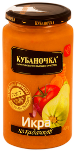 Икра каб. "Кубаночка" ГОСТ твист с/б 500 г.*12