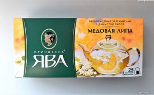 Ява Зелён Липа медовая  25пак*18