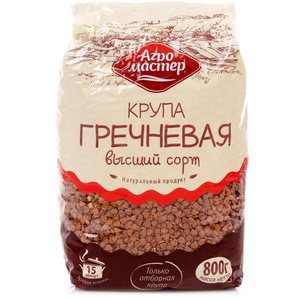 Гречневая крупа "Агромастер" 800г*10