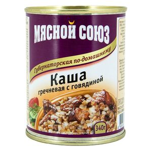 Мясной союз Гречн.с говядиной ТУ 340г.*20