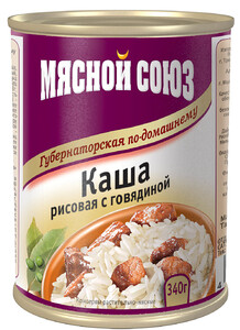 Мясной союз Рис с говядиной МС ТУ 340г.*20