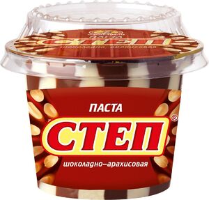 Паста "Золотой  СТЕП" шок-арахис. 220г*12