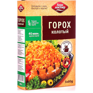 Горох "Агромастер" (80г.*5пак)*6