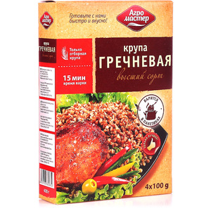 Гречневая "Агромастер" (100г.*4пак)*6