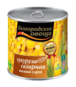 Кукуруза "Белгородские овощи" ГОСТ в/с 400г.*12