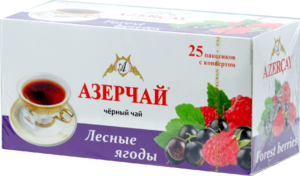 Чай Азерчай Лесные ягоды 25пак (конв)*24