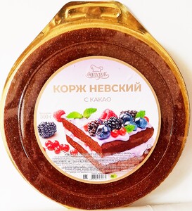 Корж Невский какао 300 г.*12